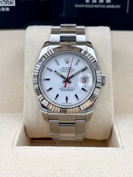 二手 USED ROLEX 勞力士 DATEJUST 116264 白色 約2007年 淨錶 WATCH ONLY