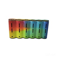 Colorful 6-Hole Euro Coin Coin Coin Bank Coin Bank Coin Collector Piggy Bank Coin Bank