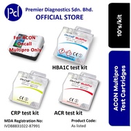 ACON On Call Multipro Test Cartridges (10's/kit) | HbA1c | CRP | Microalbumin| For GP Clinic