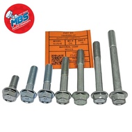 Bolt 12 FLANGE Cap ORIGINAL m8 x 20 m8 x 25 m8 x 30 m8 x 35 m8 x 45 m8 x 55 m8 x 65 m8x80