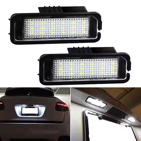 Canbus LED Number Car License Plate Light Lamp For Cayenne 958 92A 9Y0 911 997 991 992 Macan 95B Box