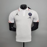 巴黎 21-22 PSG Jordan White POLO Jersey