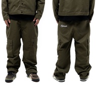 HGHMNDS ONLINE - ACUMEN BUTTON DOWN PANTS OLIVE GREEN