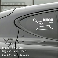 Track #6 Buddh Circuit India sticker
