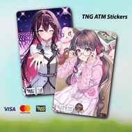 AZKI TNG - TOUCH N GO STICKER CARD / ATM CARD STICKER COVER, TNG CARD, ATM CARD