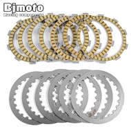 Clutch Friction Plates For Yamaha DT230 DT230R Lanza 4TP1/2 DT125E DT125 DT125R DT125RE DT125X DT200