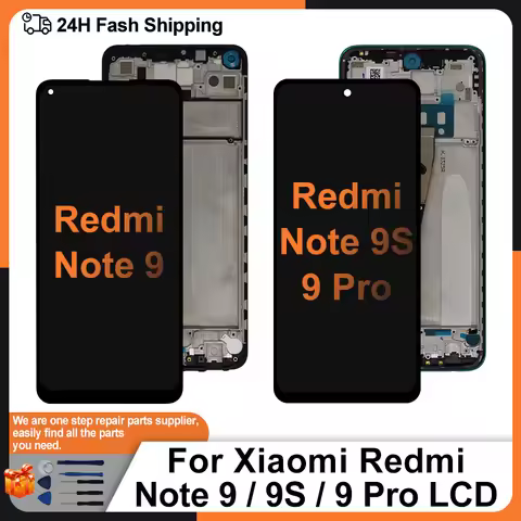 OEM LCD For Redmi Note 9 Display M2003J15SC LCD Screen Touch Digitizer For Redmi Note 9S 9Pro M2003J