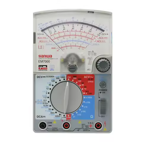 SANWA EM7000 Analog multimeter Analog Multitesters/FET Tester !!NEW!!