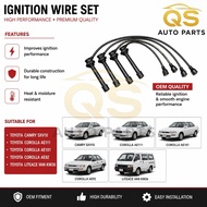 TOYOTA UNSER/COROLLA AE92/AE101/AE111/CAMRY SXV10/LITEACE VAN KM36 SPARK PLUGS WIRES PLUG CABLE