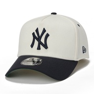 New Era New York Yankees MLB Cut N Paste Chrome White 39THIRTY A-Frame Stretch Fitted Cap
