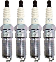 Spark Plug for Mazda 3/5/6 CX-7 Tribute, 4/6Pcs Ignition System Iridium Spark Plug LFJD-18-110/ LTR5BI-13,4Pcs
