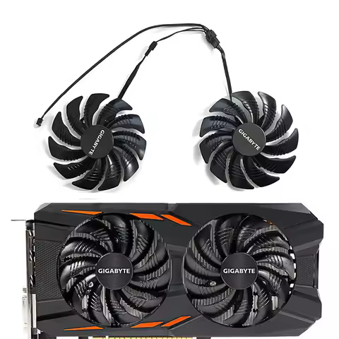 PLD09210S12HH 88Mm DC 12V 4PIN 0.5A for Gigabyte Geforce Gtx 1050 G1 1060 Aorus Radeon Rx 580 570 47