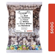 MINI COCO CRUNCH/ MINI KOKO CRUNCH/ BABY CRUNCH 500GM MINI RAINBOW CRUNCH COCO BALL RICE COOKIES MIN