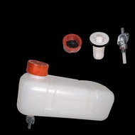Fuel tank assembly w/ cock for Chinese 1E40F 1E43F 445F 2 stroke petrol 142F filter cap valve cock t