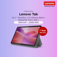 Lenovo Tab (Free Folio Case)| 4GB+128GB | 10.1" WUXGA LCD 60Hz | 5100mAh | 1 Yr Warranty | ZAEH0143S