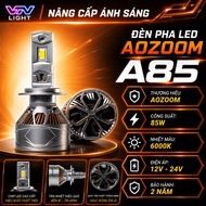 Genuine Aozoom A85 85W LED Headlight Super Bright Cos Clear Phase Good High Quality Road Grip