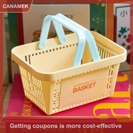 【CANAMEK】 Cute Mini Letter Desktop Storage Basket Portable Bath Basket Student Stationery Toiletries