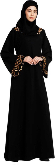 Burqa for woman abaya burqa from saudi arabia embroidery work arrived from saudi arabia fabric nida 