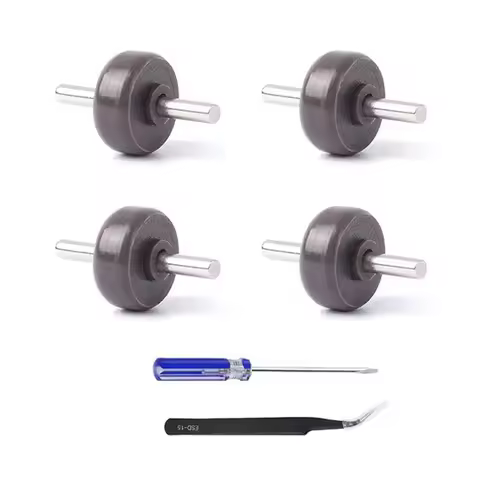 Rollers and Axles Wheels Direct Drive Head for Dyson V6 V7 V8 V10 V11 V15 DC58 DC Series Vacuum Clea