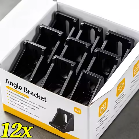 2020 2028 3030 Corner Bracket for Aluminum Extrusion Gusset 2 Hole Angle Bracket Fittings Angle Conn