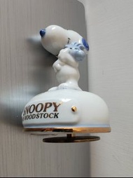 Snoopy & Woodstock MusicBox  陶瓷旋轉音樂盒