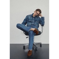 DPS Genuine Korean Dongdaemun Korea Daigou ELBORN Cotton Lapel Buckle Denim Jacket coco m.moi