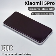 Brother Huang  Xiaomi 15pro screen protector full coverage Kekerasan 9H Tahan Jatuh Kaca Tempered