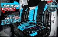 Sarung jok mobil truk isuzu elf macan Bonus sarung stir - Cover sarung jok monil truk isuzu elf maca