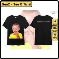 ADLV T-shirt - Model 38 - Boys Yellow Shirt, ADLV Loose Shirt for Men and Women