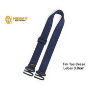 Large 3.8cm Nylon Polyester Webbing Strap Bag in 5 Colors • Long Sling BagTALI Up To 130cm