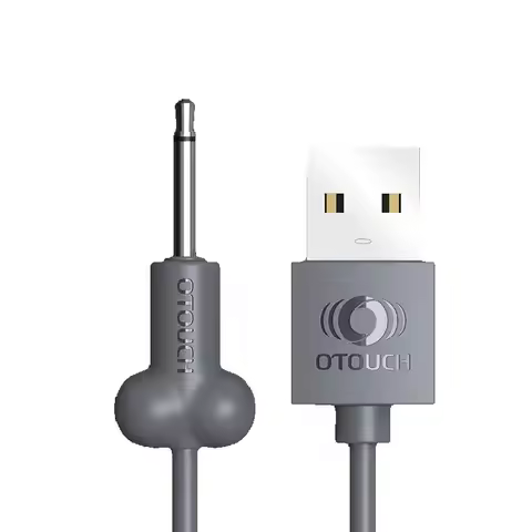 OTOUCH Male Masturbator Original Fast Charging USB Cable Charger Single audio 2.5 charging pin expos