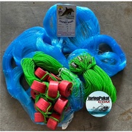 030 7A 30Mata 45Meter Jaring Pukat Ikan Tangsi  / Sepat Ikan Tangsi 7A / Complete Set Net / Thailand