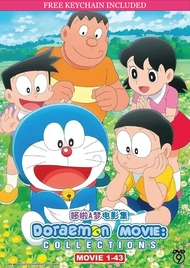 Doraemon Movie Collections (43 Movies In 1) Complete Boxset DVD [English Sub]