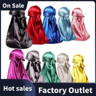 10pcs Silky Durag Headwraps Dorag 10Pcs Durag Pack Durags Pack with Long Tail and Wide Straps Silk D