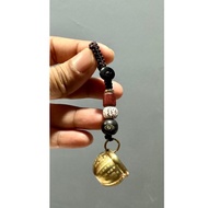 Brass Treasure Bowl keychain
