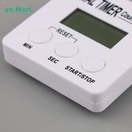 AN.MART Timer 99 Minutes Adjustable Electronic Countdown Timer Kitchen Reminder Magnetic Strap Stand