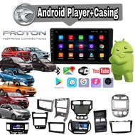 2+16G Android Player Proton 9” 10” OEM Casing Plug and Play Socket saga flx blm persona exora waja wira radio kereta