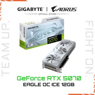 GIGABYTE GeForce RTX­­™ 5070 EAGLE OC ICE SFF - 12G NVIDIA GAMING GRAPHICS CARD