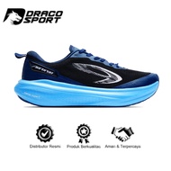 910 NINETEN AURORUN STRIDE RUNNING SHOES - BLACK/ NAVYbiru