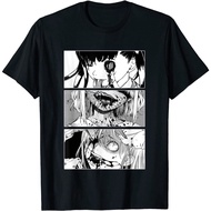 Vsamantha - Shirt KAOS Horror Anime Girl Japanese Aesthetic Anime Otaku Gift T-Shirt