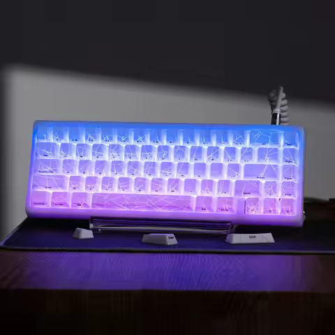 84 Keycaps XVX Topographic New Version IMD-Tech Keys Keycaps OEM Profile Pattern Shine-Through PC Co