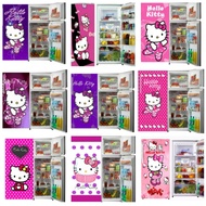 Hello KITTY Pattern VINYL 1-door Refrigerator Sticker