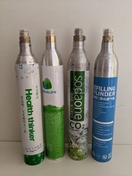 Refill exchange your empty CO2 cartridges for soda water making machines including SodaStream Sodaon