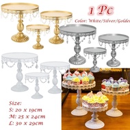 Cake Stand Display Dessert Cake Metal Stand Wedding Party Birthday Party Wrought Iron Crystal Frame Dining Table Decoration