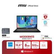 MSI NOTEBOOK MODERN 15 B12MO-626TH 15.6" FHD IPS | i5-1235U | Intel Iris Xe Graphics | 8GB DDR4 | 512GB NVMe M.2 SSD | Windows 11 Home (โน้ตบุ๊ก) [Pre-Order จัดส่งภายใน7-15วัน]