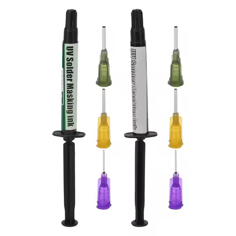 UV Light Curing Solder Mask Ink UV Curable Soldering Paint Professional Protective Good Film Forming