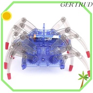 GERTRUD Robotic Spider Toy, Movable Legs No Soldering Required Electric Robot Spider, DIY Battery Op