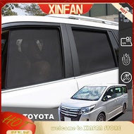 XINFAN For Toyota NOAH VOXY R80 2014-2021 Magnetic Car Sunshade Front Windshield Mesh Frame Curtain 