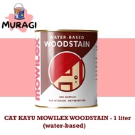 Cat Kayu Woodstain MOWILEX - 1 liter, Ready stok semua warna