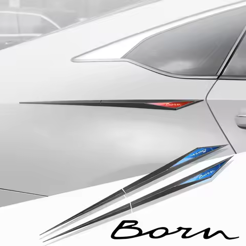 2pcs car stickers TPU car accessories para auto for cupra born